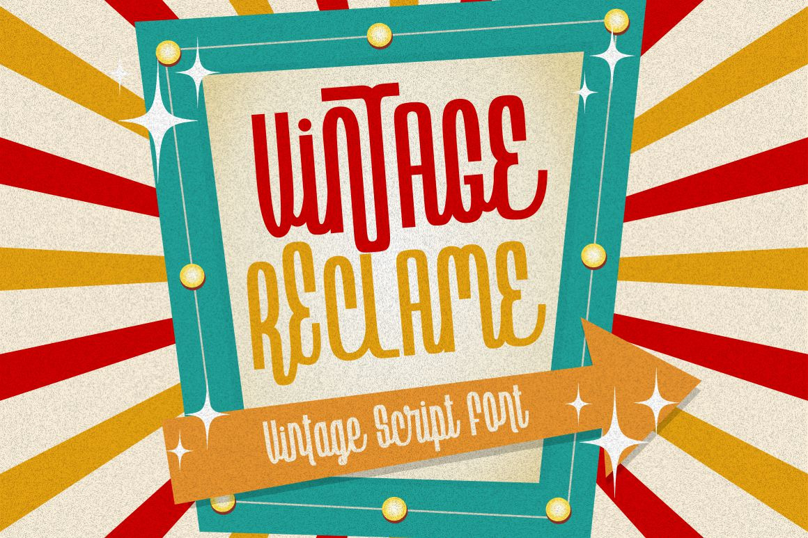 Vintage Reclame - Vintage Script Vintage Reclame - Vintage Script