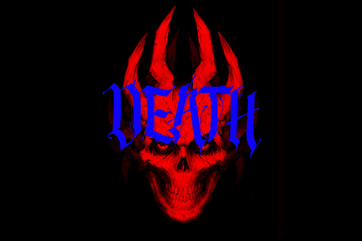 Gothic modern font! Gothic modern font!