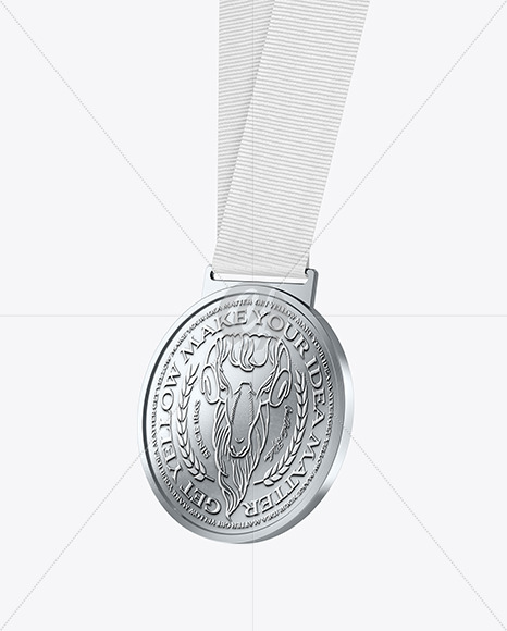 Silver Medal Mockup