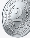 Silver Medal Mockup