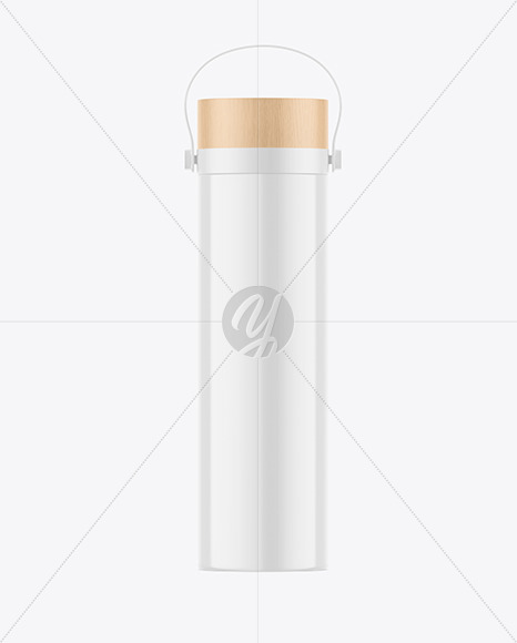 Glossy Bottle Mockup