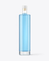 500ml Clear Glass Gin Bottle Mockup 500ml Clear Glass Gin Bottle Mockup