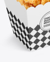 Paper Bucket W/ Chicken Mockup