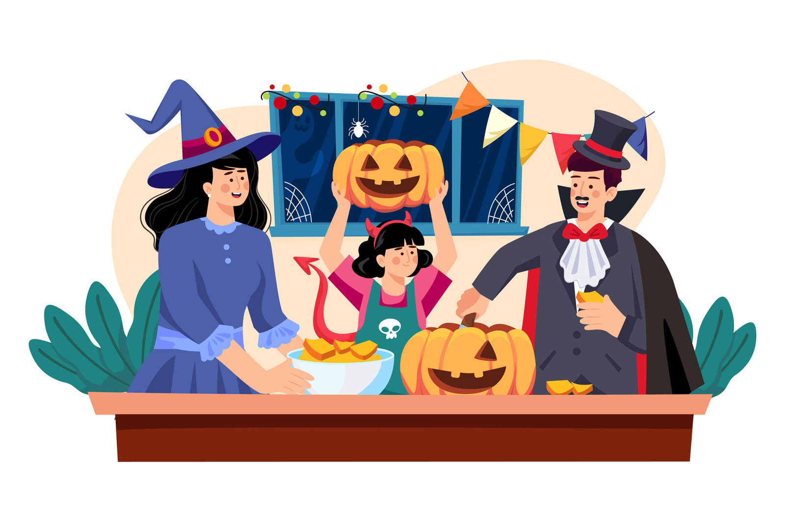 M548_ Halloween Illustration Pack M548_ Halloween Illustration Pack