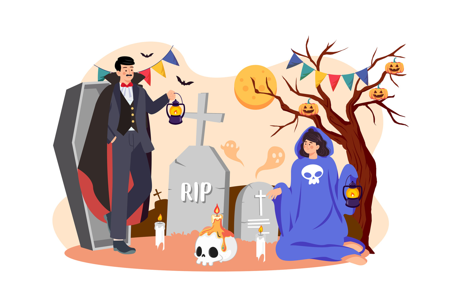 M548_ Halloween Illustration Pack M548_ Halloween Illustration Pack