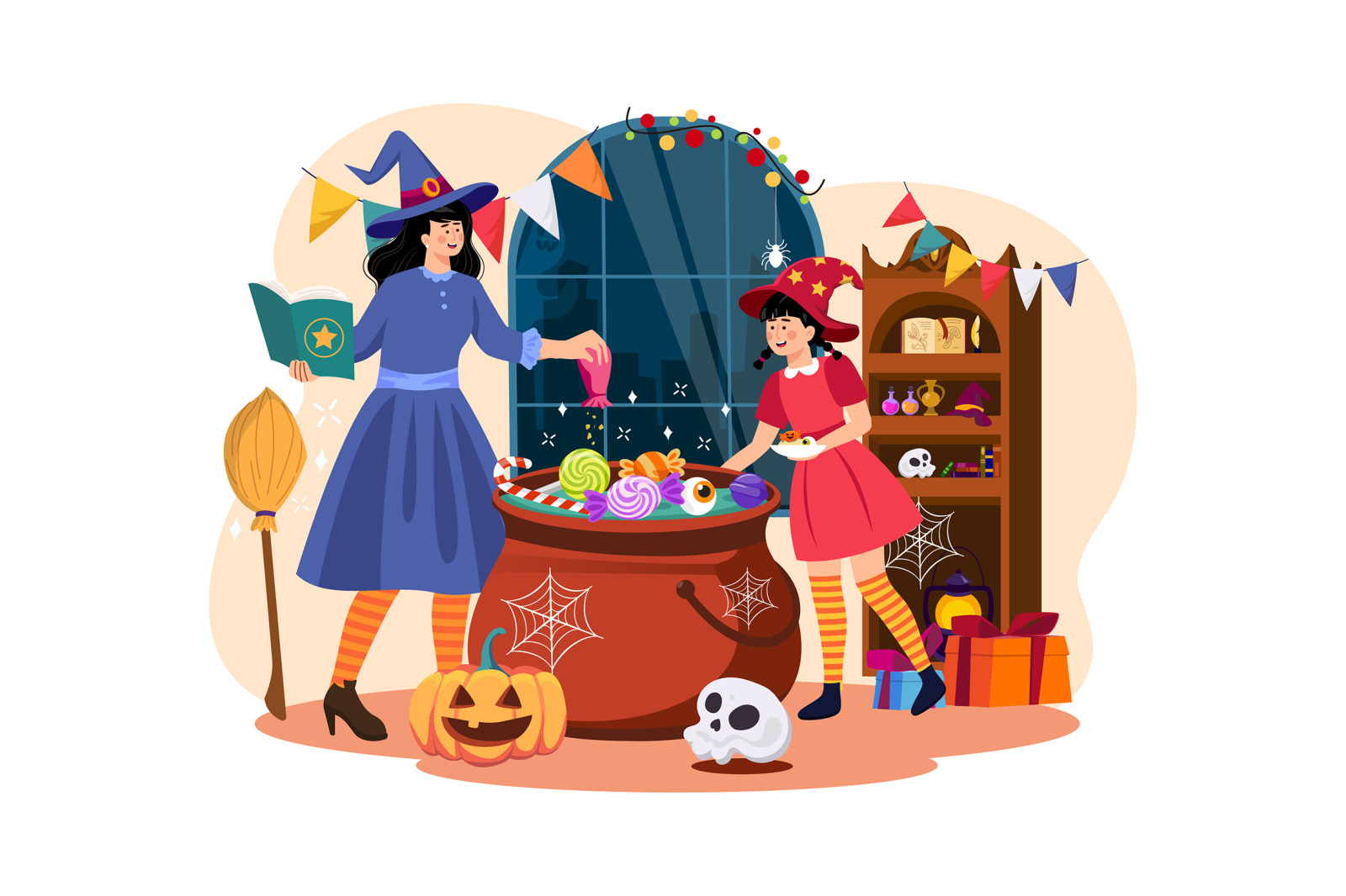 M548_ Halloween Illustration Pack M548_ Halloween Illustration Pack
