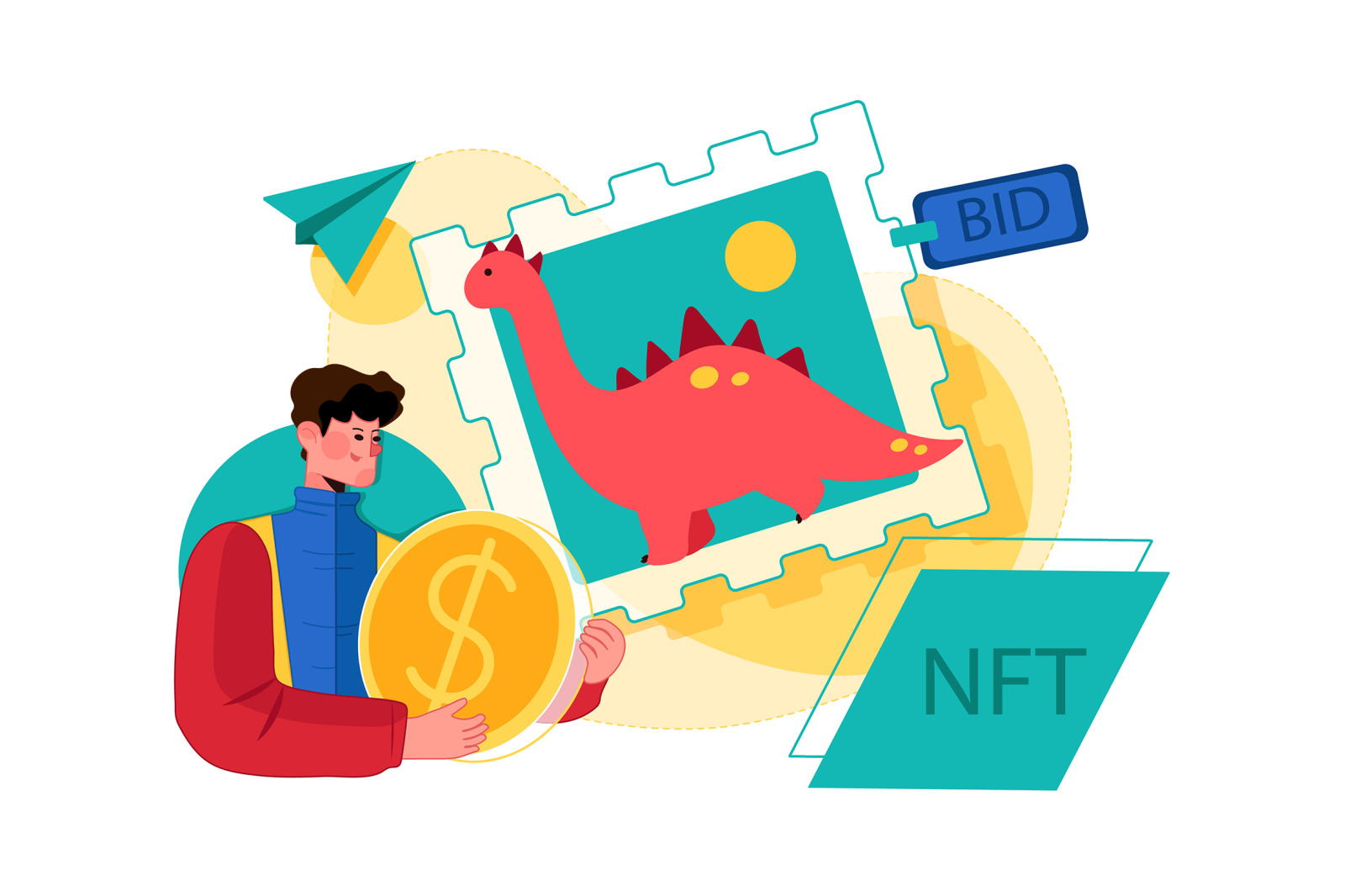 M505_NFT & Crypto Illustration Pack M505_NFT & Crypto Illustration Pack