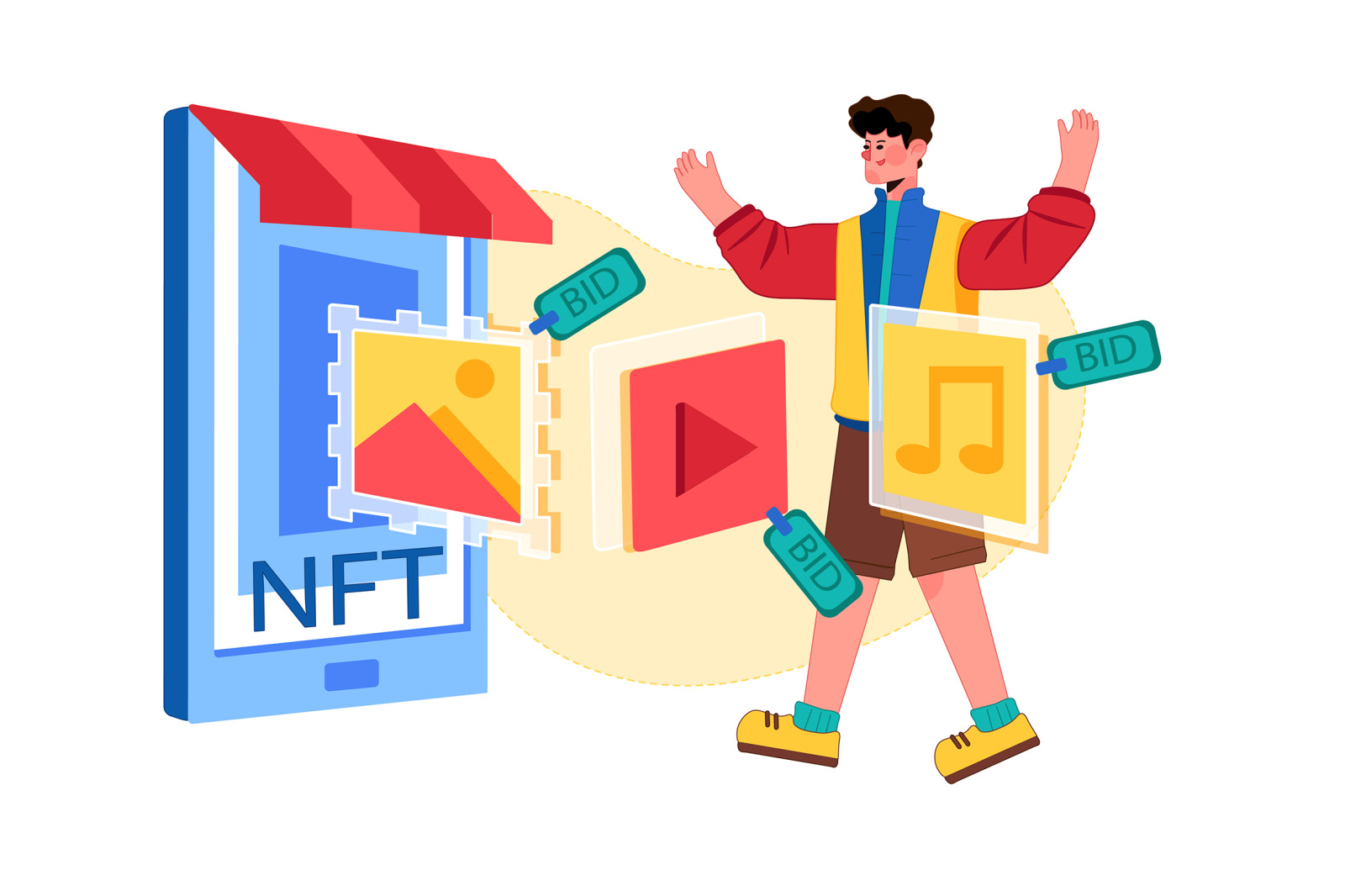 M505_NFT & Crypto Illustration Pack M505_NFT & Crypto Illustration Pack