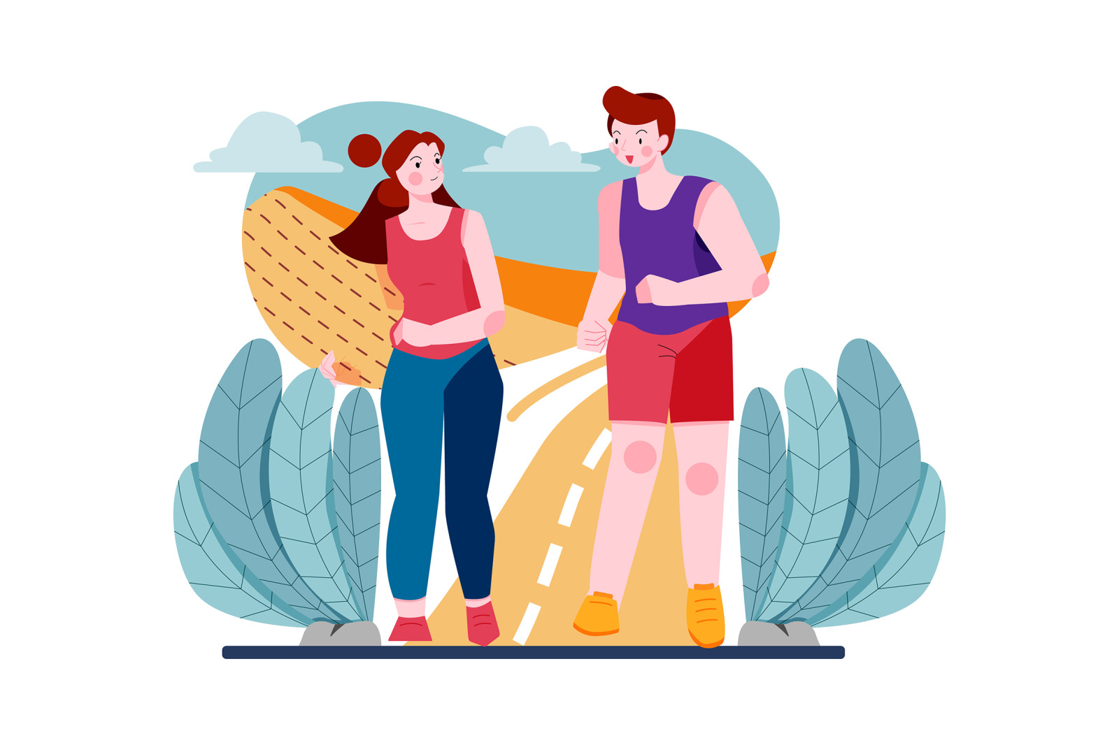 M507_Daily Lifestyle Illustration Pack M507_Daily Lifestyle Illustration Pack