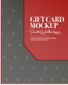 Gift Card In a Paper Holder Mockup