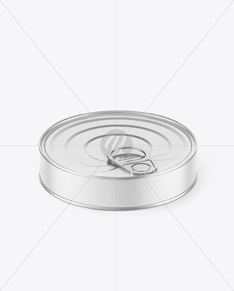 Matte Tin Can Mockup