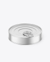 Metallic Tin Can Mockup