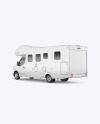 Motorhome Mockup - Back Half Side View