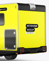 Motorhome Mockup - Back Half Side View