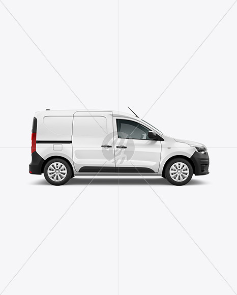 Panel Van Mockup - Side View