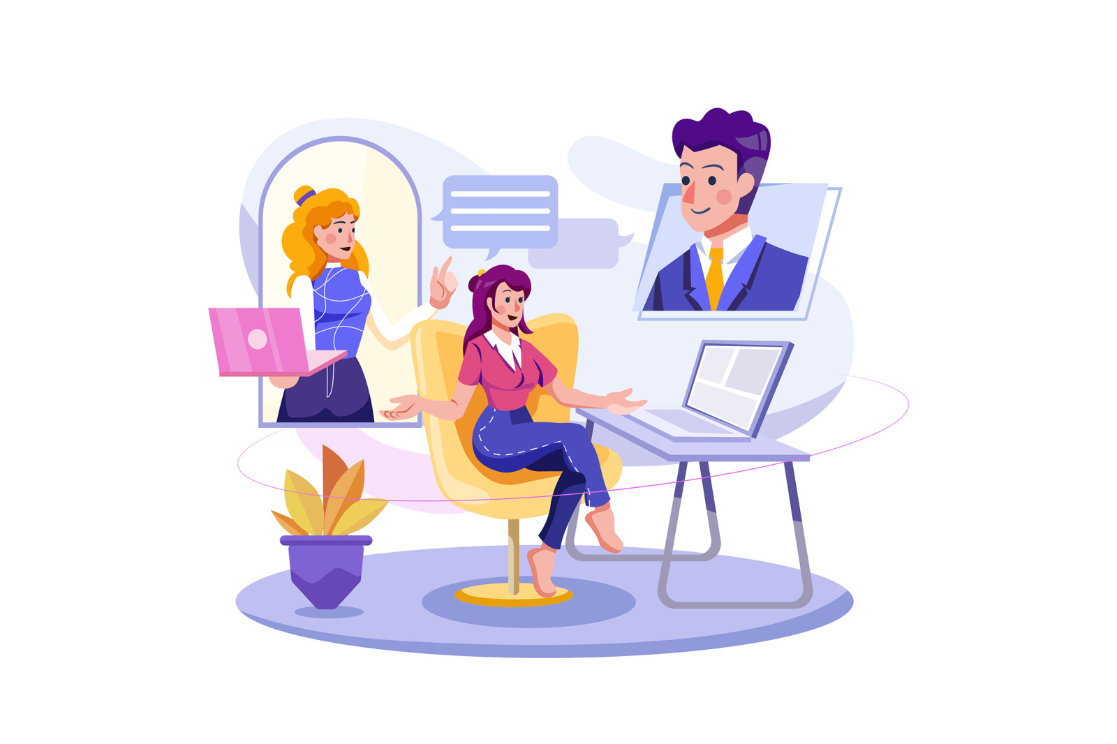 M534_Business Activities Illustration Pack M534_Business Activities Illustration Pack