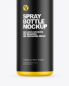 Matte Cosmetic Spray Bottle Mockup