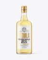 500ml Clear Glass Tequila Bottle Mockup