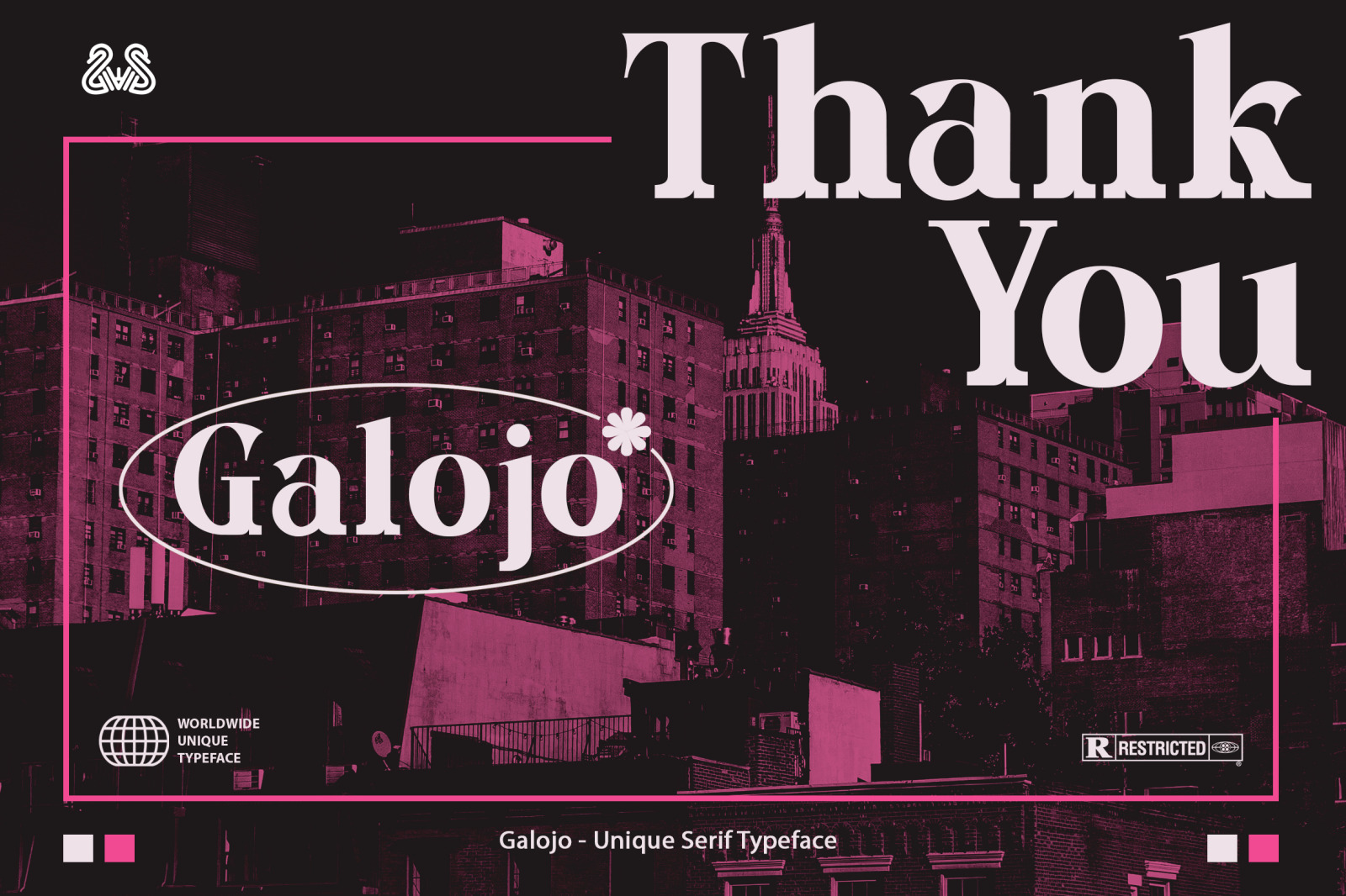 Galojo - Modern Serif Typeface