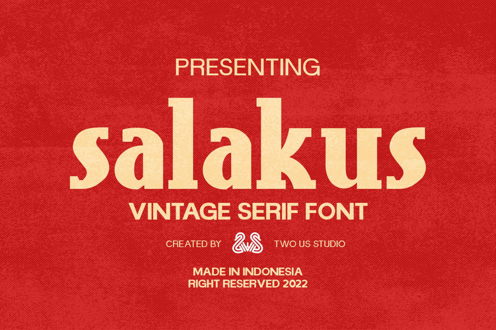 SALAKUS- VINTAGE SERIF FONT