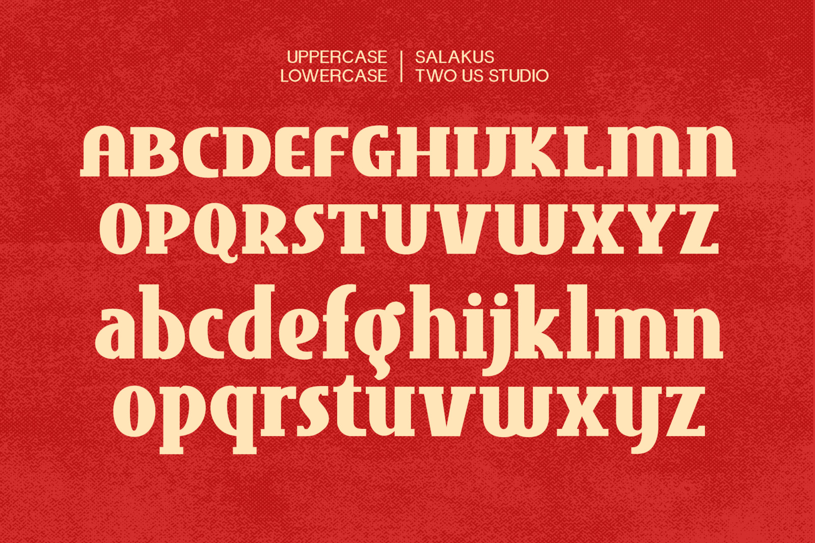 SALAKUS- VINTAGE SERIF FONT SALAKUS- VINTAGE SERIF FONT