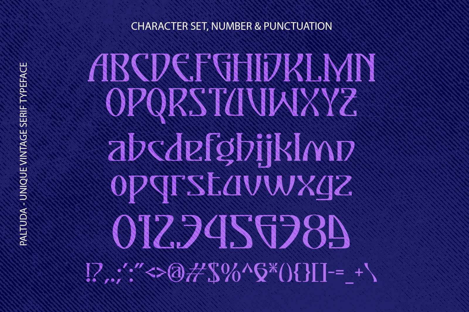 PALTUDA - UNIQUE SERIF TYPEFACE PALTUDA - UNIQUE SERIF TYPEFACE