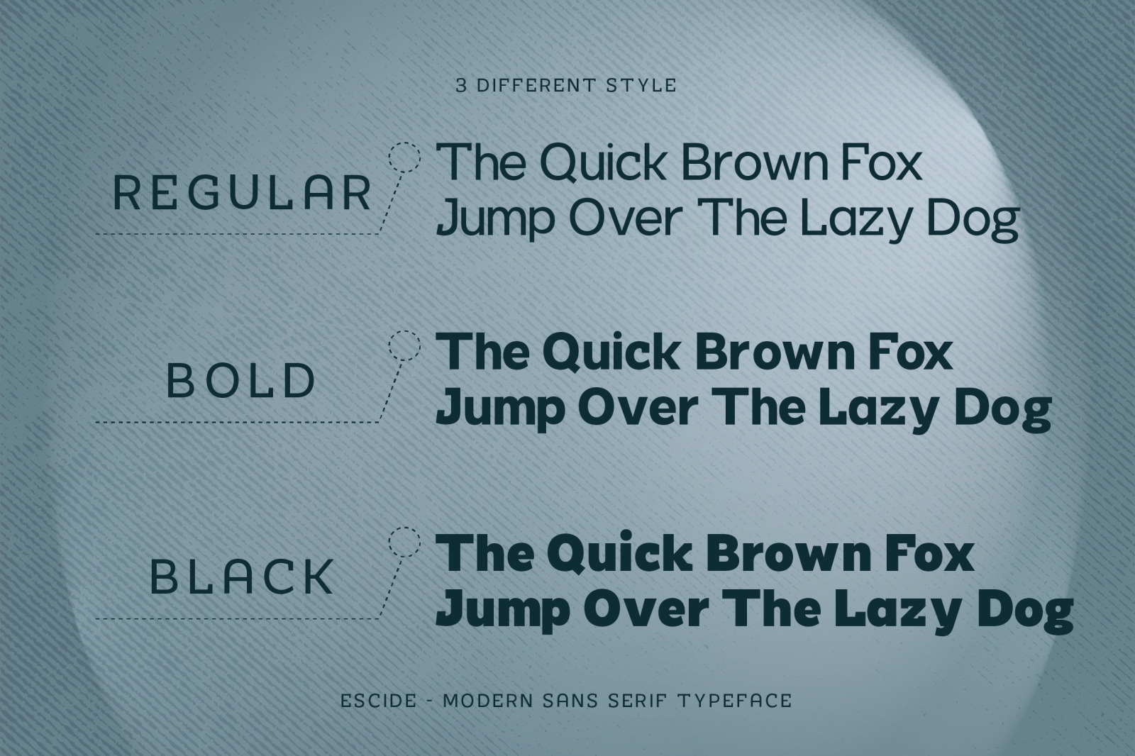 ESCIDE - MODERN SANS SERIF TYPEFACE ESCIDE - MODERN SANS SERIF TYPEFACE