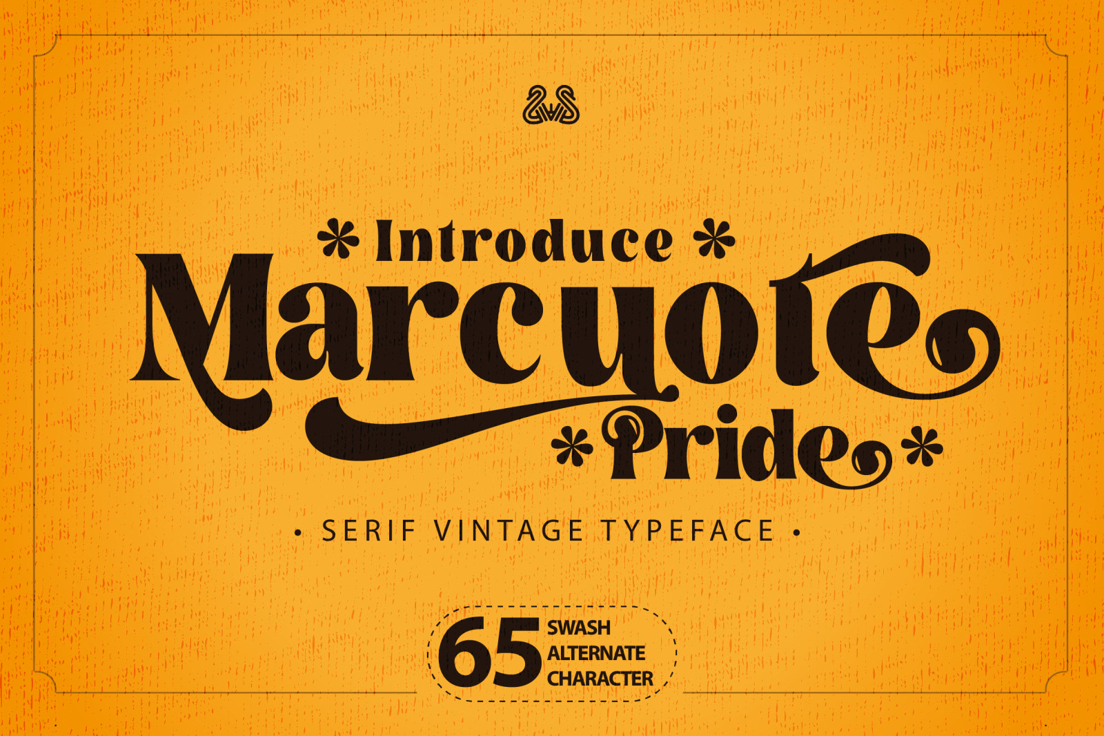 MARCUOTE PRIDE - VINTAGE SERIF FONT