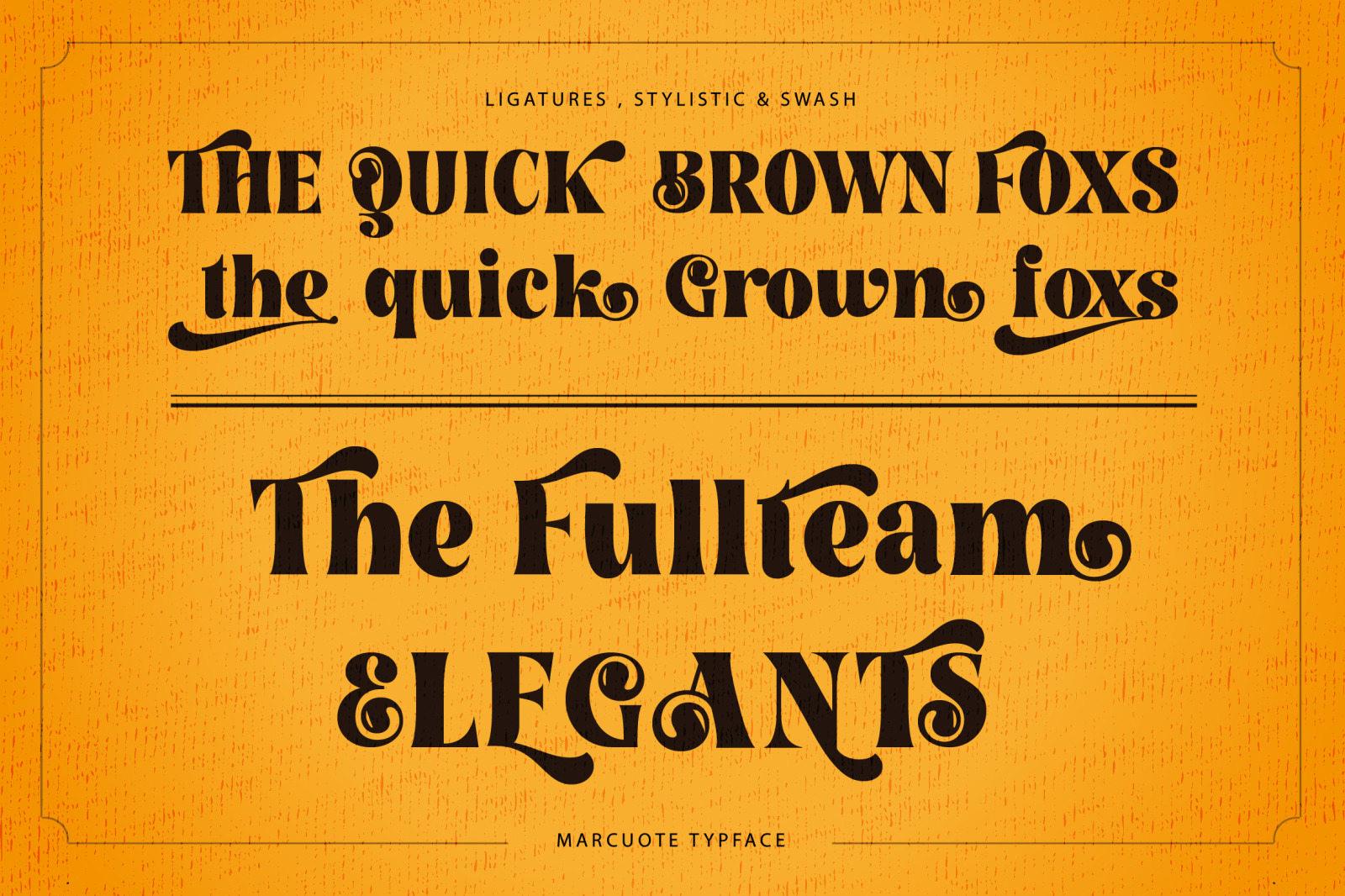 MARCUOTE PRIDE - VINTAGE SERIF FONT