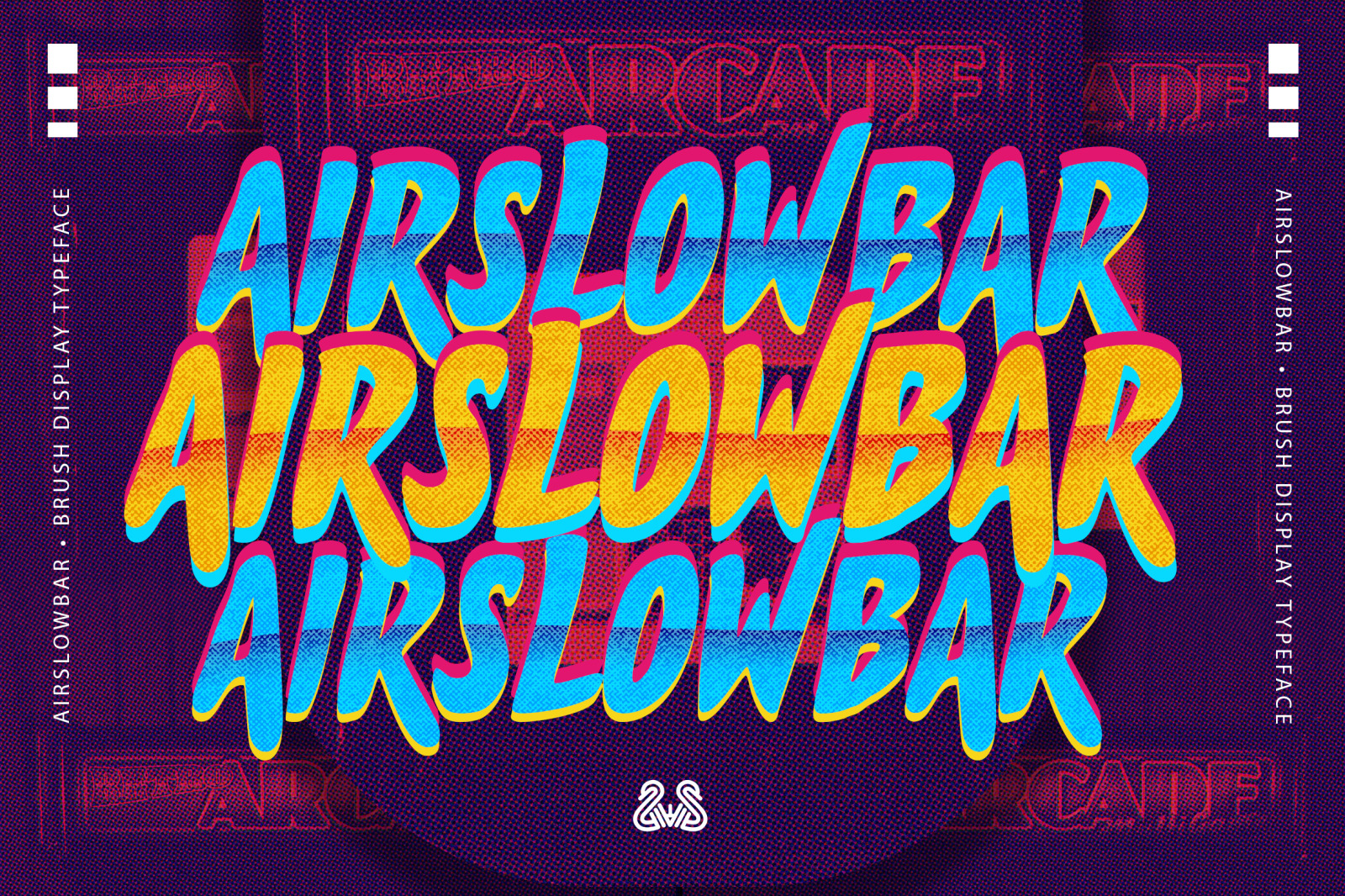 AIRSLOWBAR - BRUSH DISPLAY TYPEFACE AIRSLOWBAR - BRUSH DISPLAY TYPEFACE