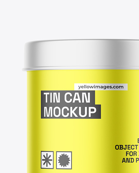 Tin Can Mockup