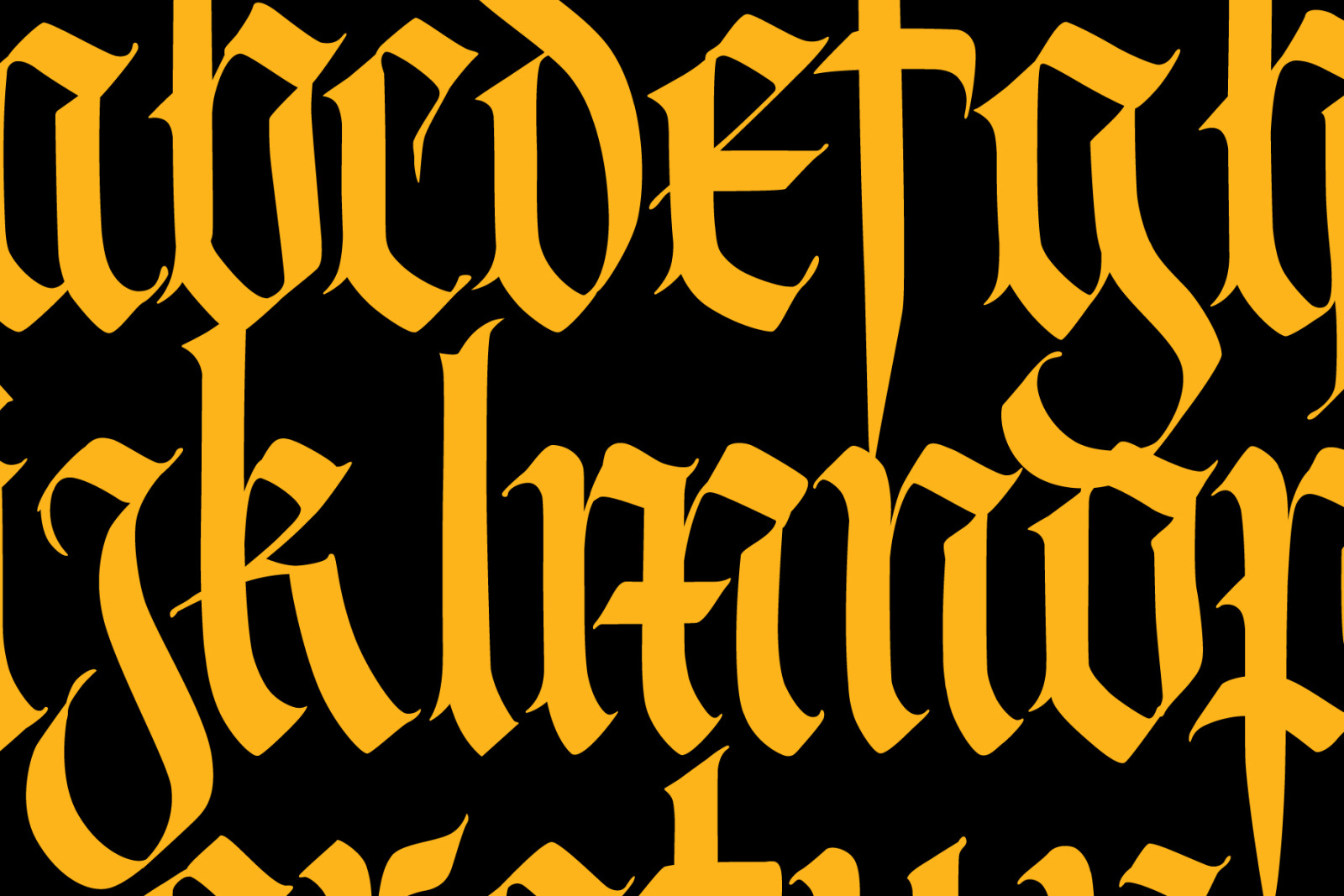 Gothic Font 04