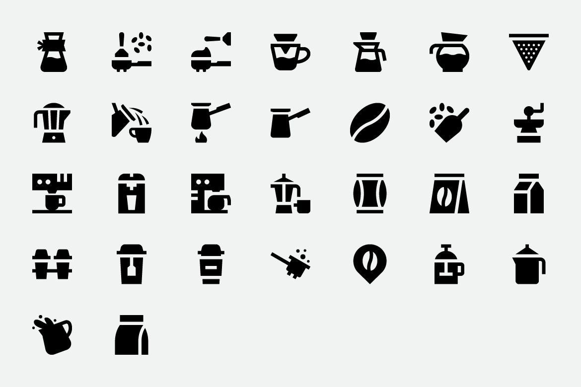 Coffee Shop Icons