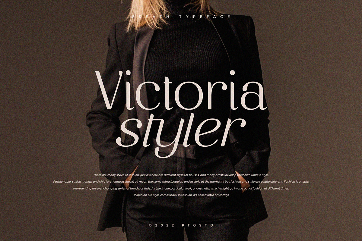 Breath | Modern Ligature Serif Breath | Modern Ligature Serif