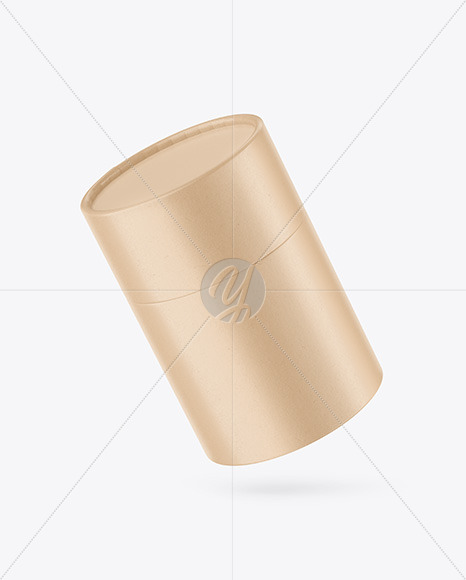 Kraft Paper Tube Mockup