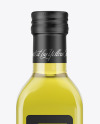 Clear Glass Olive Oil Bottle Mockup