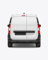 Panel Van Mockup - Back View