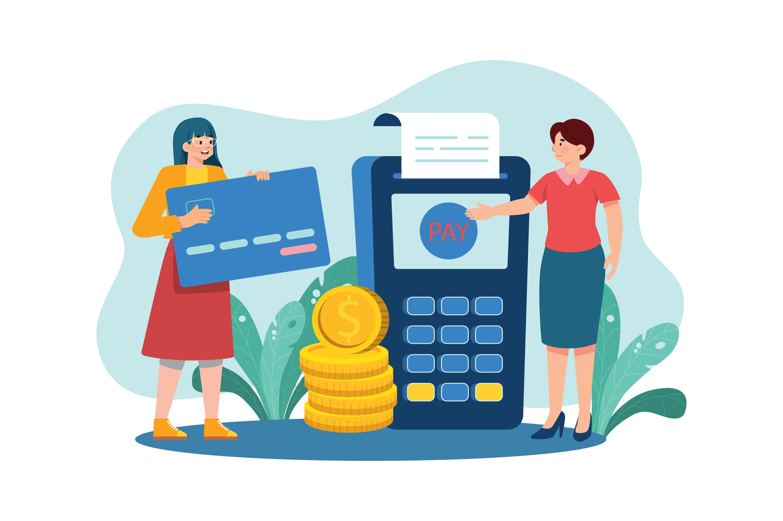 M563_Customer Service Illustration Pack M563_Customer Service Illustration Pack
