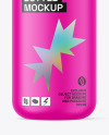 Matte Cosmetic Bottle Mockup Matte Cosmetic Bottle Mockup