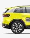 Electric Crossover SUV Mockup - Side View