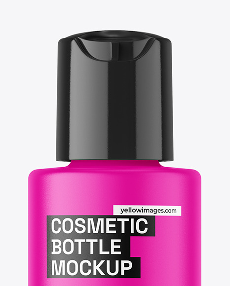 Matte Cosmetic Bottle Mockup