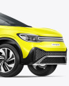 Electric Crossover SUV Mockup - Half Side View