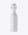 Matte Ceramic Beugel Bottle Mockup