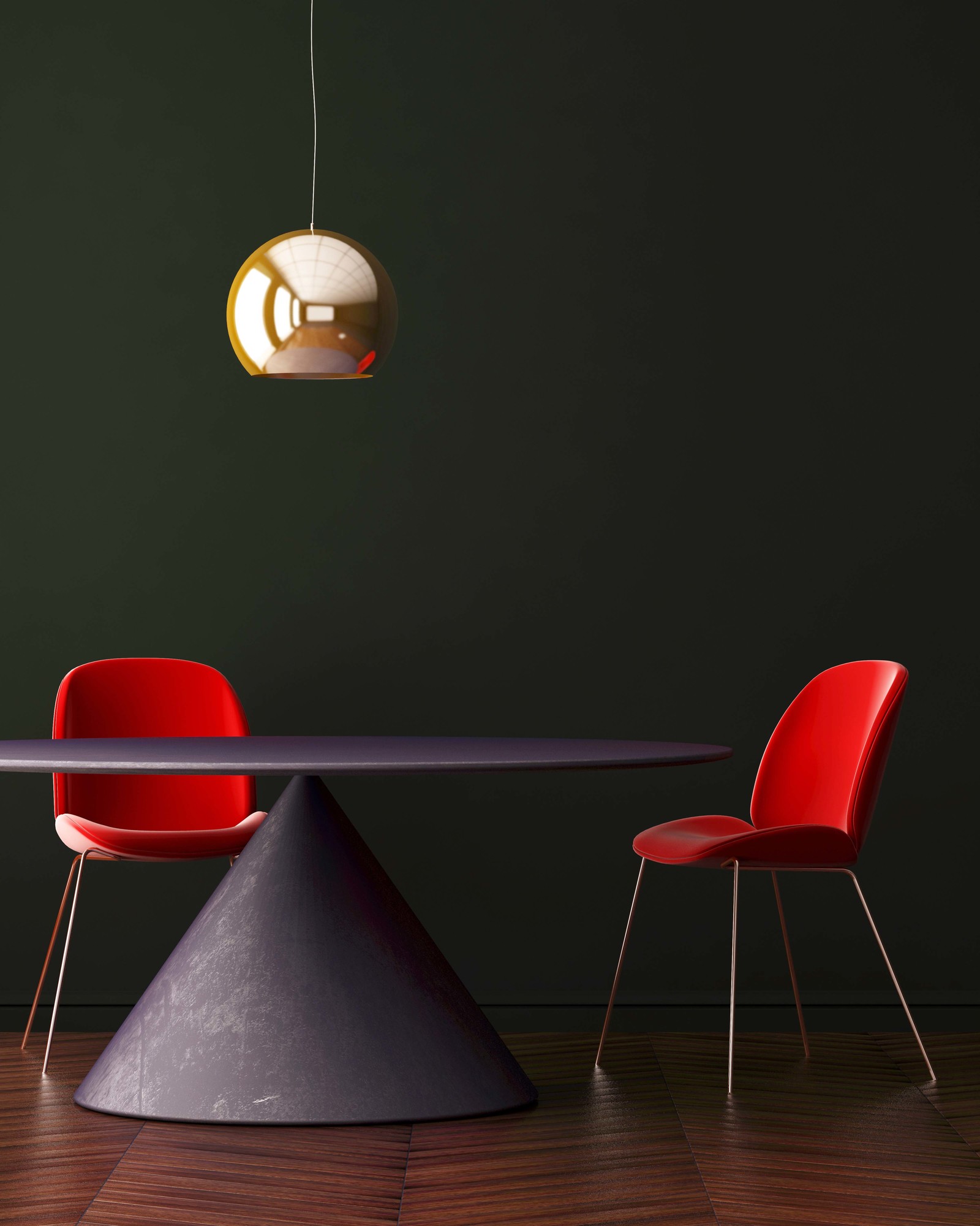 Mockup poster with a dining table Mockup poster with a dining table