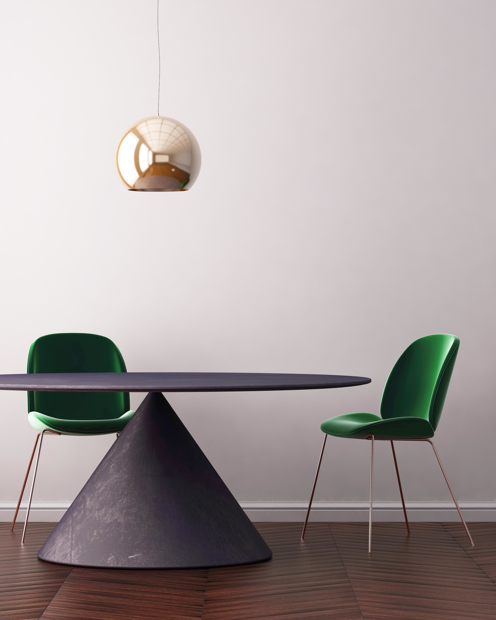 Mockup poster with a dining table Mockup poster with a dining table