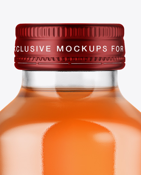 Glass Bottle 14oz Mockup