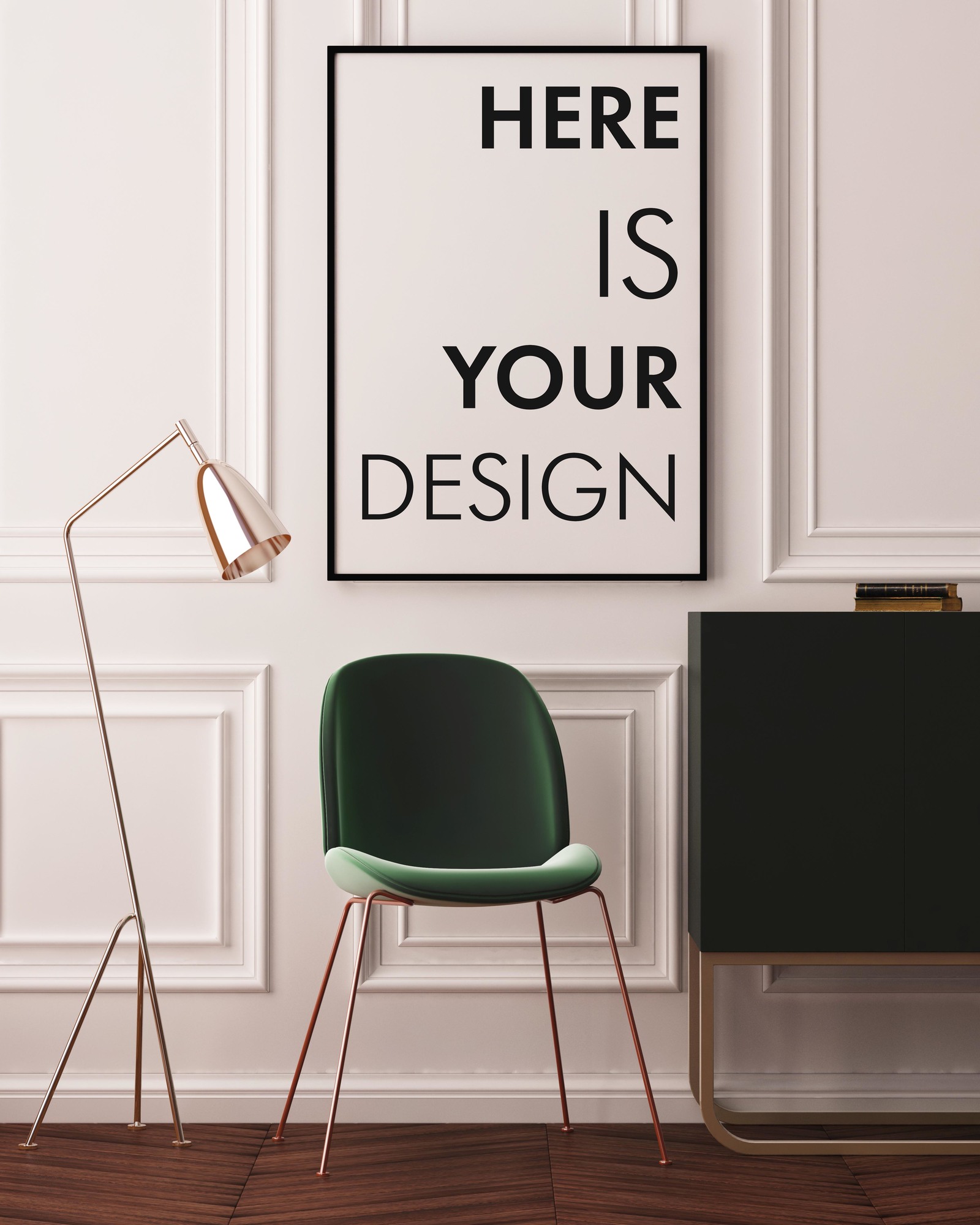 10 Art Deco posters mockup