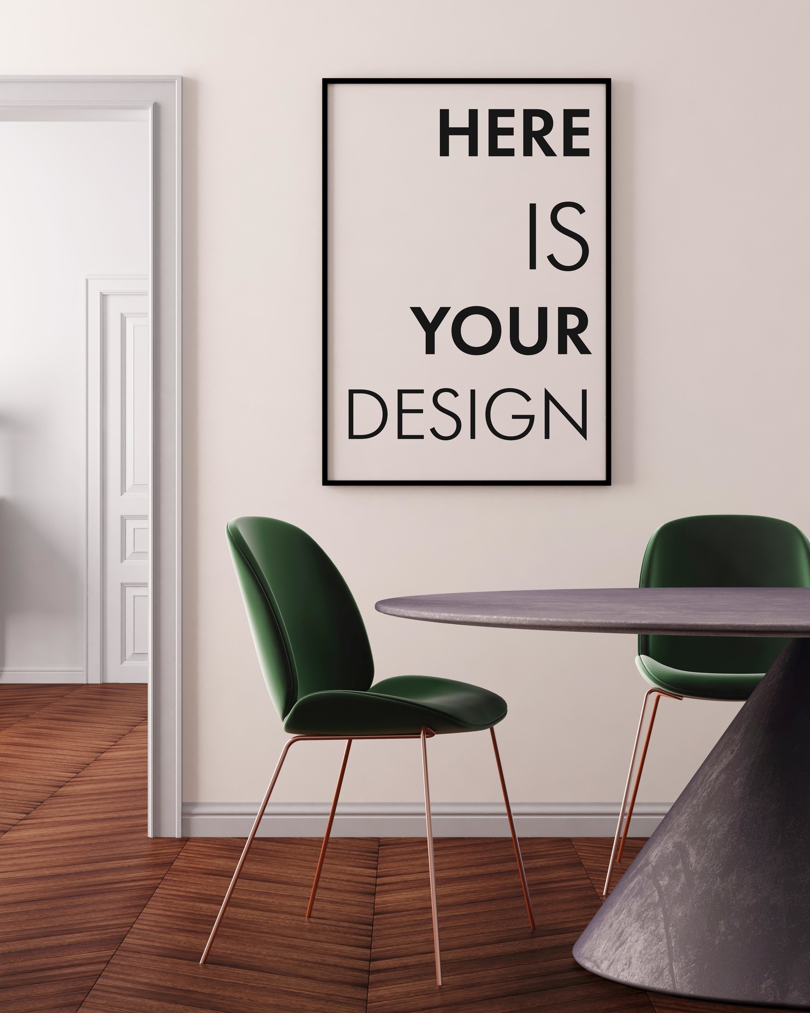 10 Art Deco posters mockup