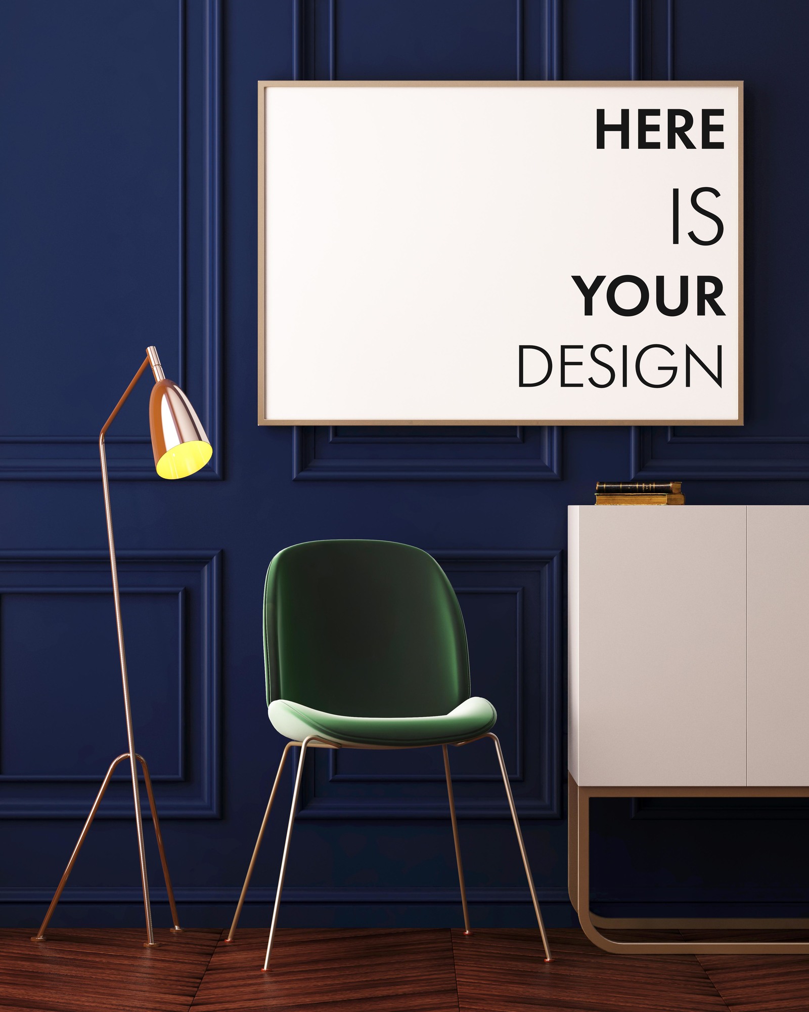 10 Art Deco posters mockup