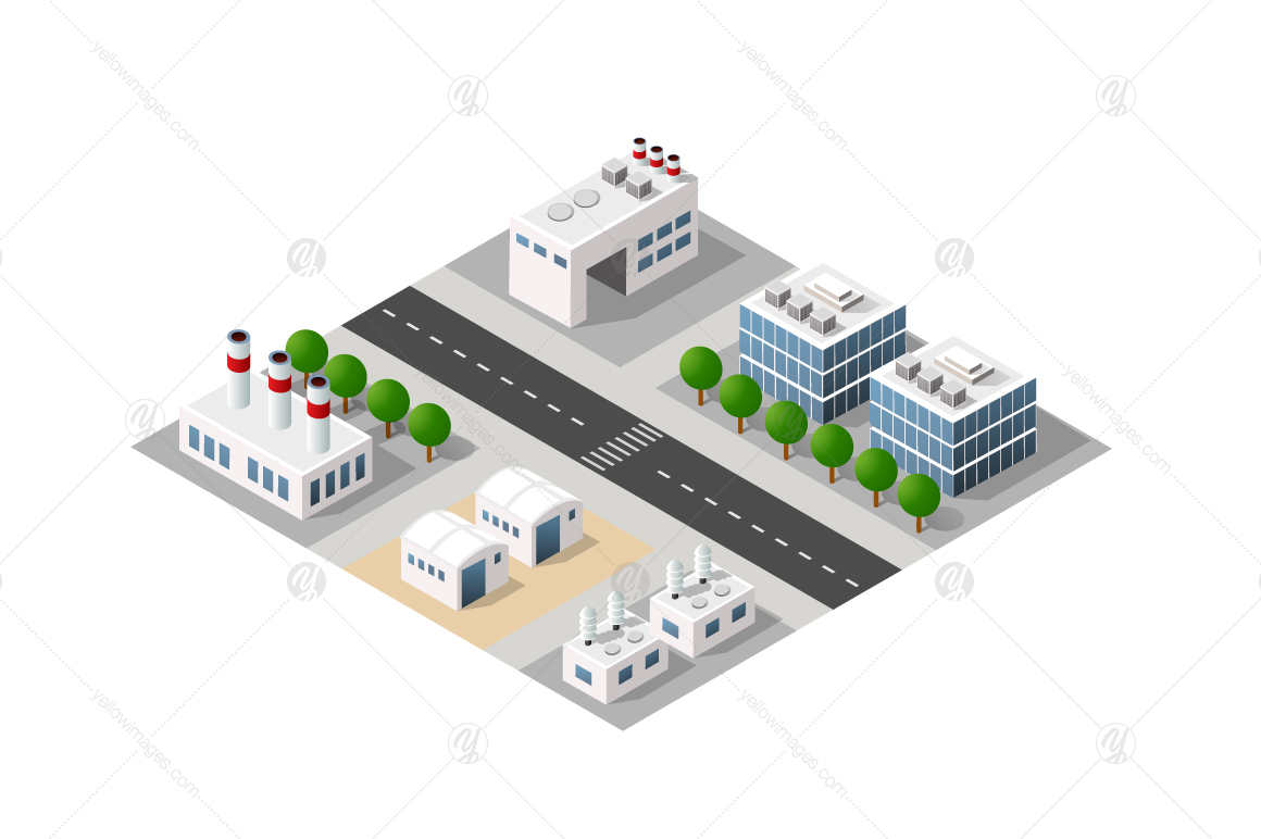 City module isometric creator